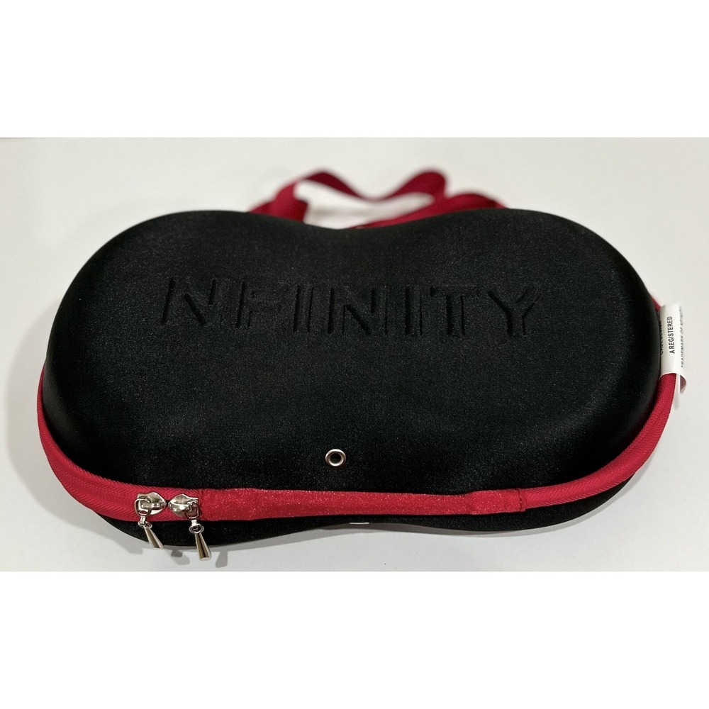 NFINITY Women's Vengeance Cheer Shoe Zip Case Bag Size 7.5 Red Black CASE ONLY